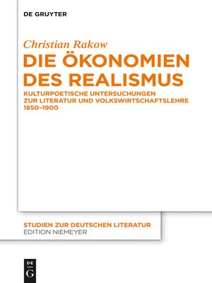 cover image of Die Ökonomien des Realismus